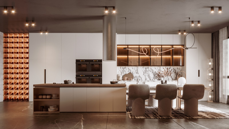 Kitchen 3D मॉडल .c4d .max .obj .3ds .fbx .stl .blend