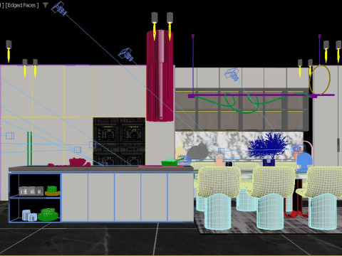 Kitchen 3D मॉडल