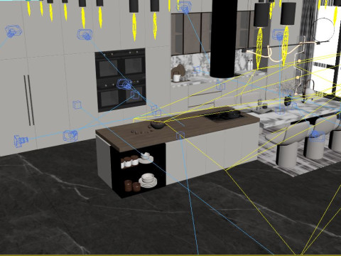 Kitchen 3D मॉडल