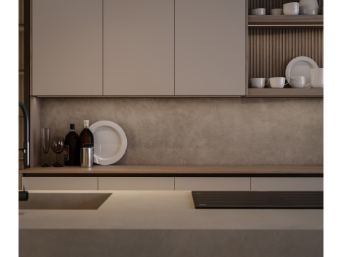 Cucina moderna Modello 3D