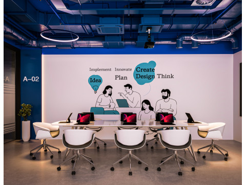 オフィスの会議室 3Dモデル