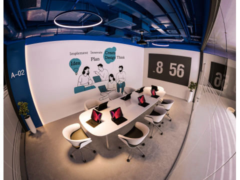 オフィスの会議室 3Dモデル