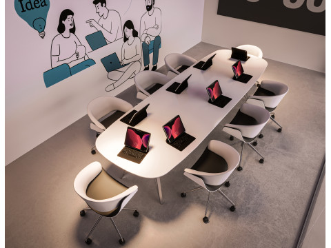 オフィスの会議室 3Dモデル