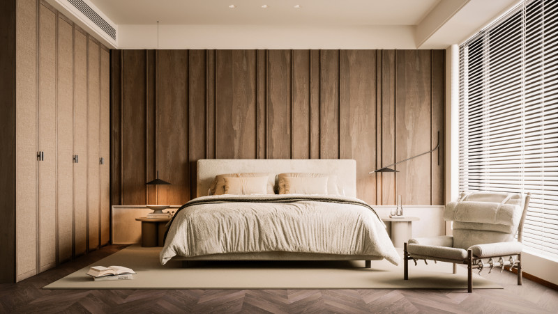 Camera da letto Modello 3D .c4d .max .obj .3ds .fbx .stl .blend