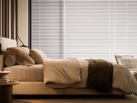 Camera da letto Modello 3D