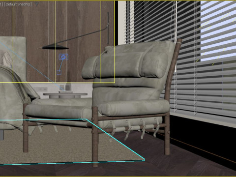 Camera da letto Modello 3D