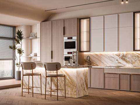 Cuisine moderne Modèle 3D