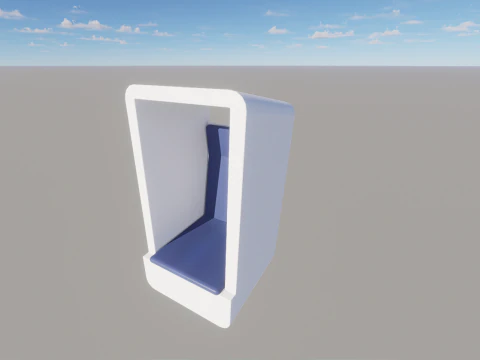 アームチェア 3Dモデル