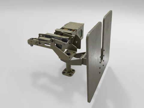 Browning M2 3D Model