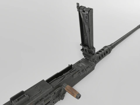 Browning M2 3D Model