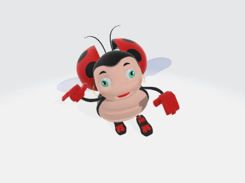 LADY BUG 3D Model
