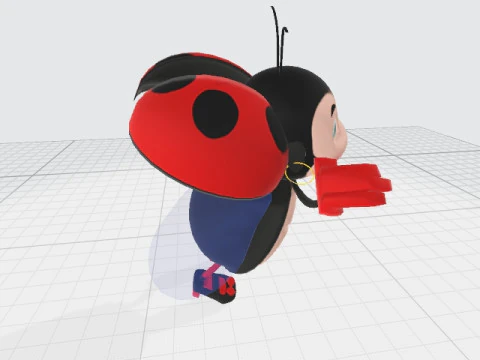 LADY BUG 3D Model