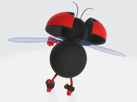 LADY BUG 3D Model