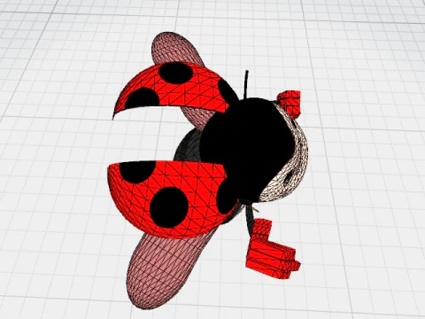 LADY BUG 3D Model