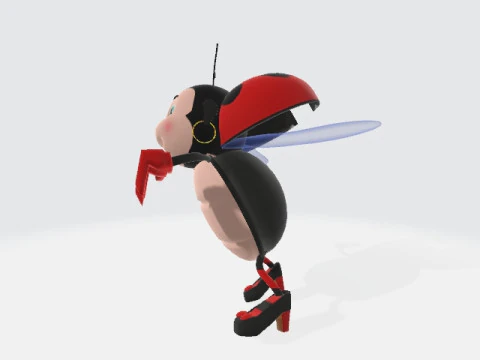 LADY BUG 3D Model