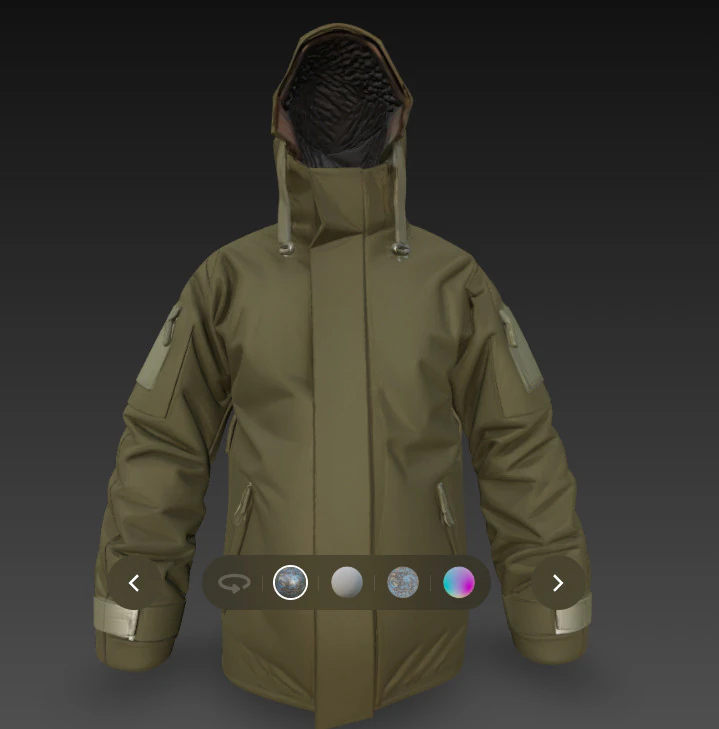 tactical military clothing 3D Model .c4d .max .obj .3ds .fbx .stl .blend