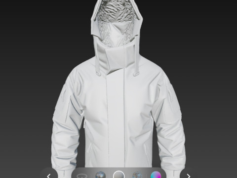 tactical military clothing 3D 모델