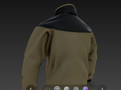 tactical military clothing 3D Model