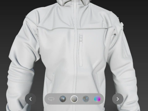 tactical military clothing 3D Model