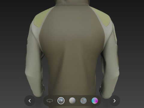 tactical military clothing 3D 모델
