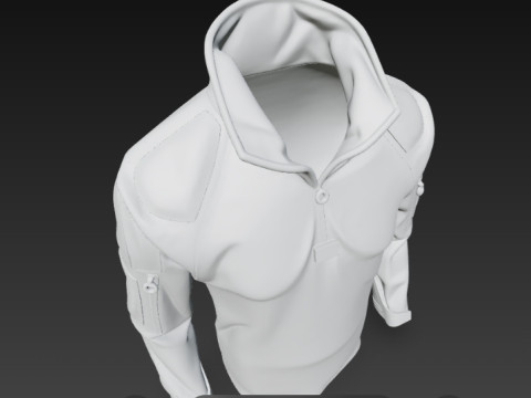 tactical military clothing 3D 모델