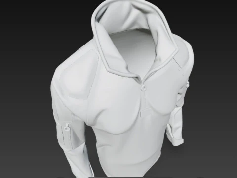 tactical military clothing 3D Model