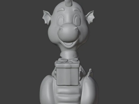 Dragon 3D Print Model