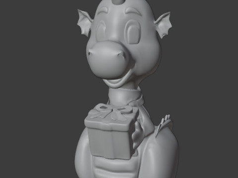 Ejderha 3D Baskı Modeli