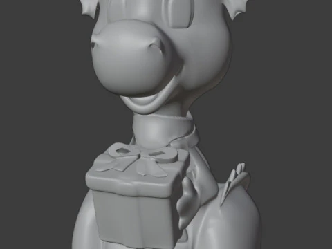 Dragon 3D Print Model