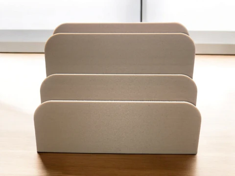 Desktop Paper Organizer Paper holder 3D Print Model