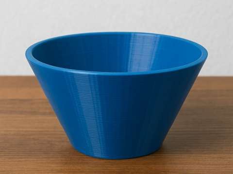 3D Bowl for Desserts or Ice Cream 3D Baskı Modeli