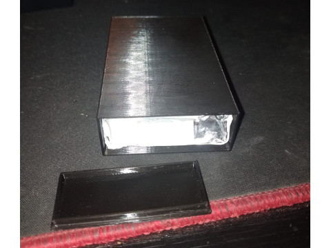 3D Case for 20 Cigarette Pack Modèles 3D en vedette