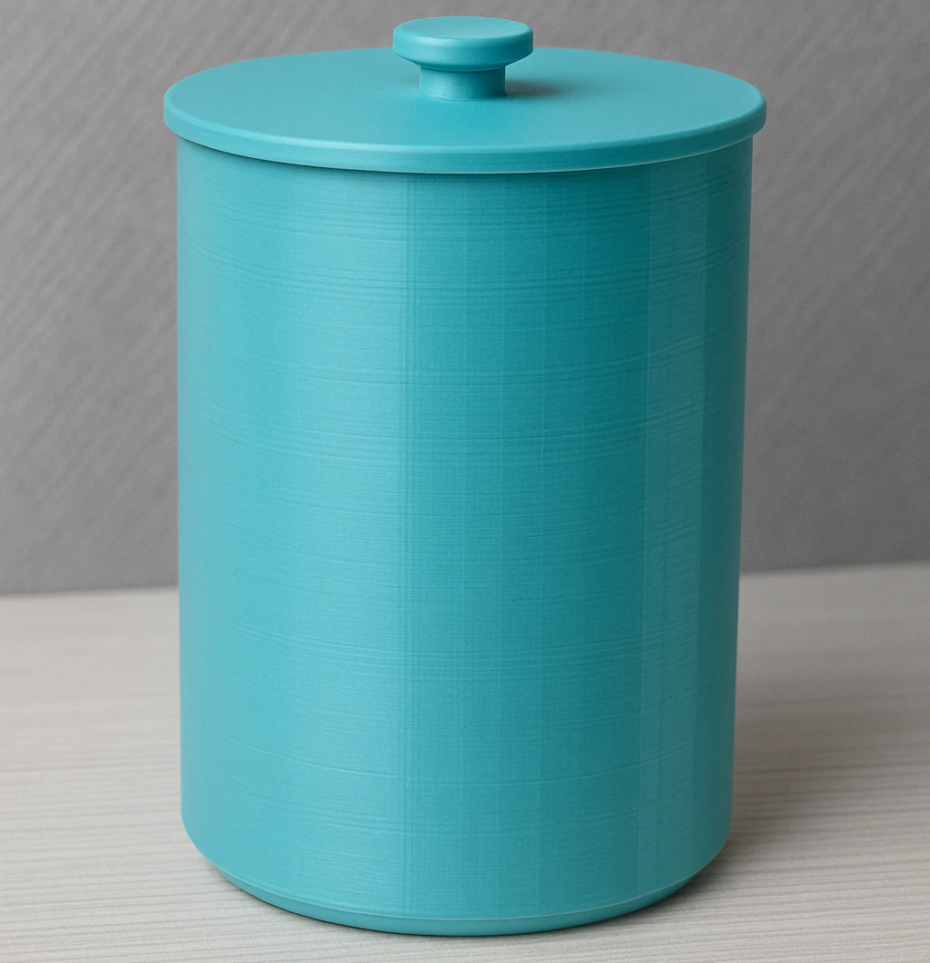 Jar kolf prullenbak 3D printmodel .c4d .max .obj .3ds .fbx .stl .blend 