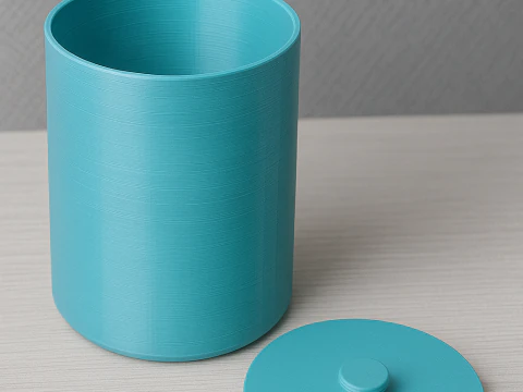 Jar kolf prullenbak 3D printmodel