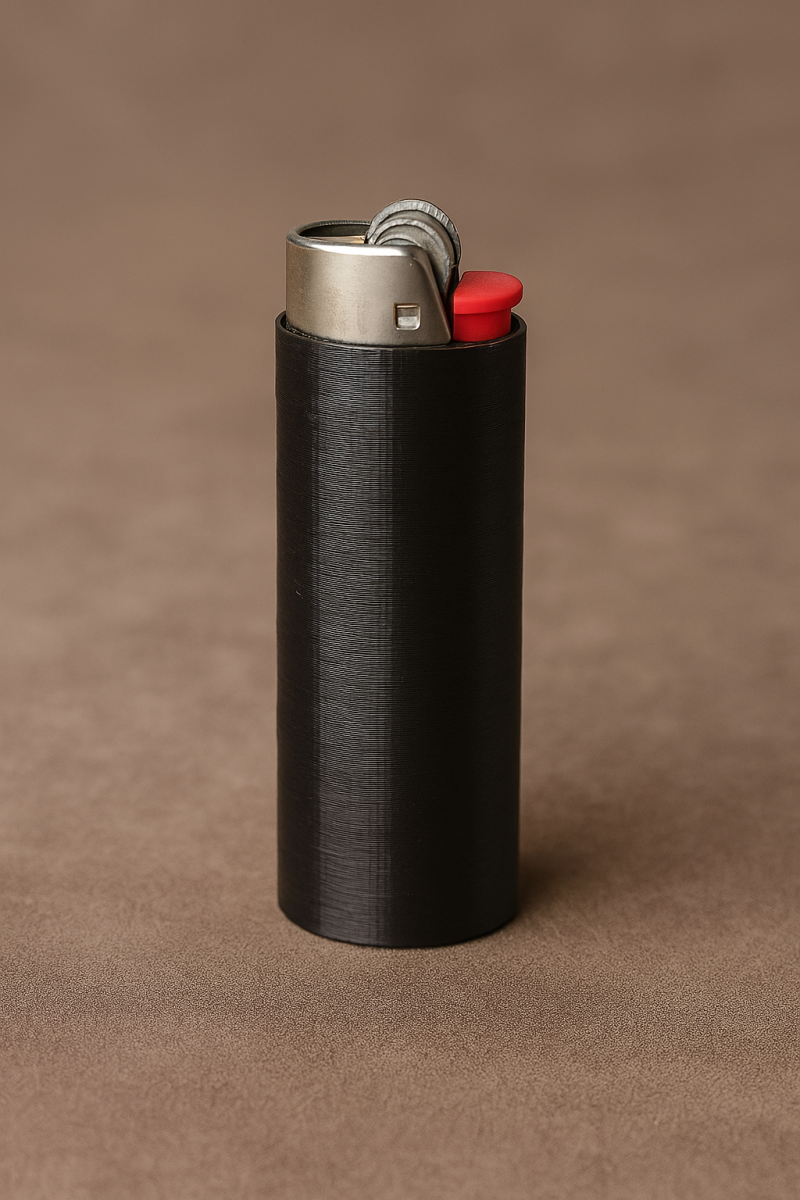 Large Lighter case Model do druku 3D .c4d .max .obj .3ds .fbx .stl .blend