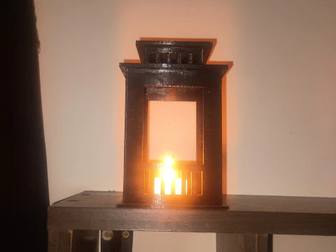 Candle lamp lantern farol 3D Print Model