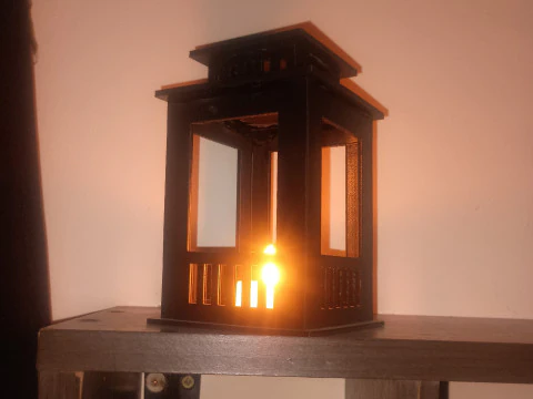Candle lamp lantern farol 3D Print Model