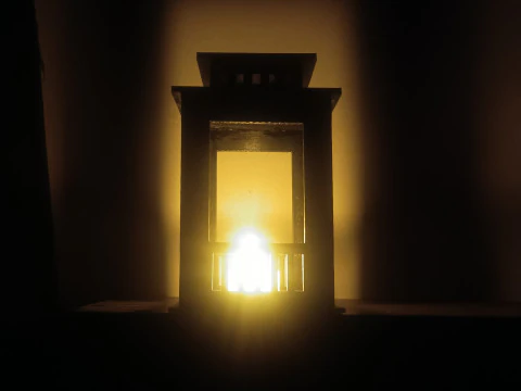 Candle lamp lantern farol 3D Print Model