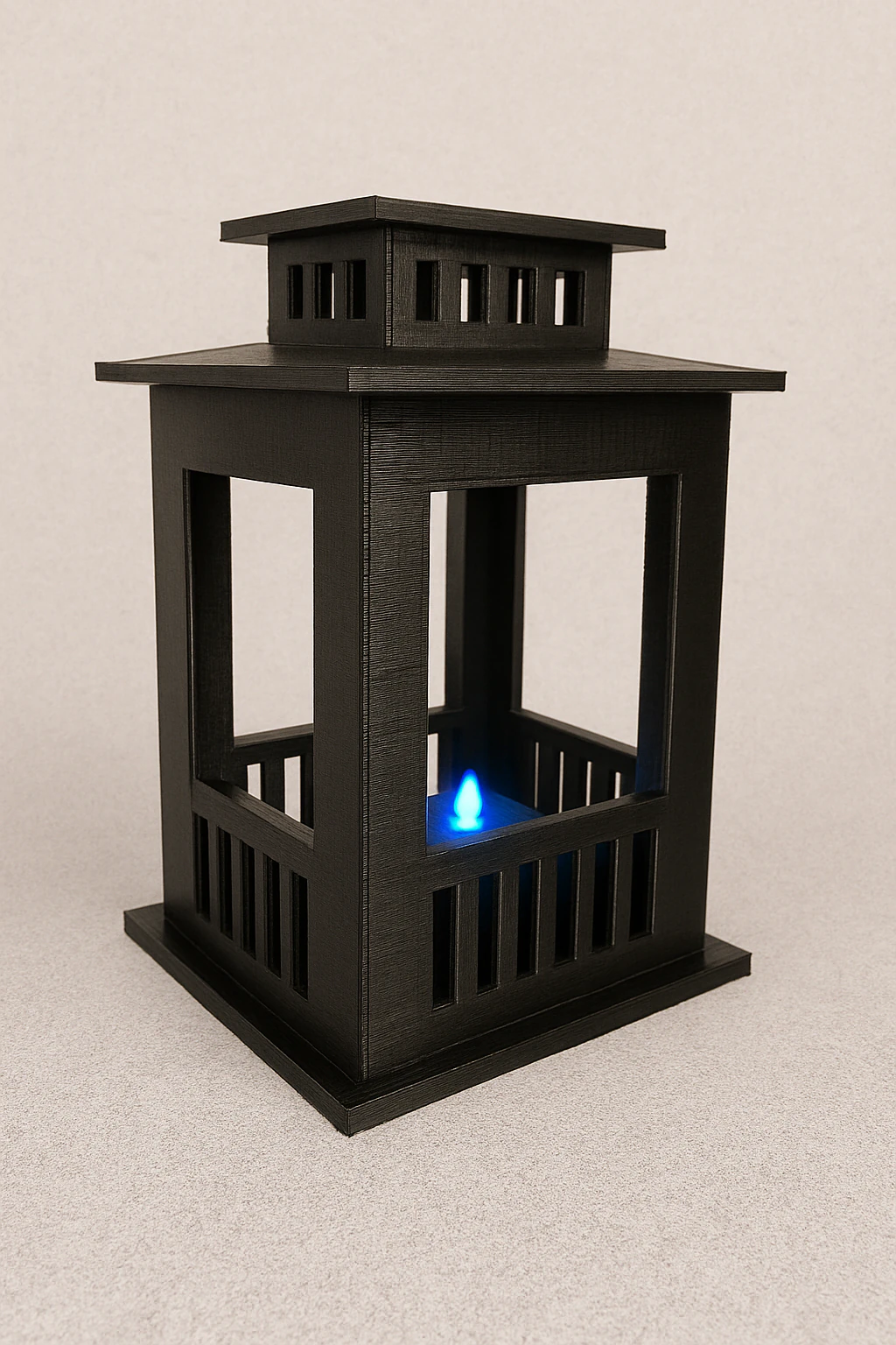 Candle lamp lantern farol 3D Print Model .c4d .max .obj .3ds .fbx .stl .blend