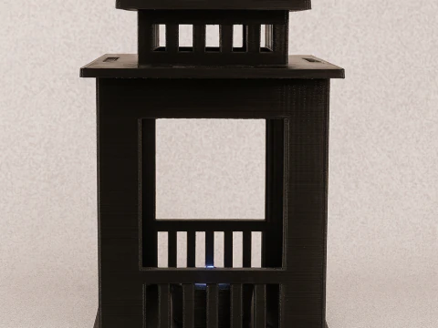 Candle lamp lantern farol 3D Print Model