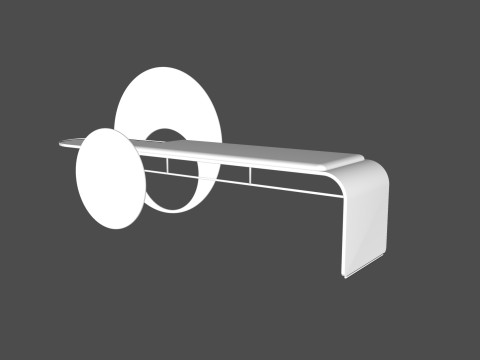 Bench Eclipse 3Dモデル