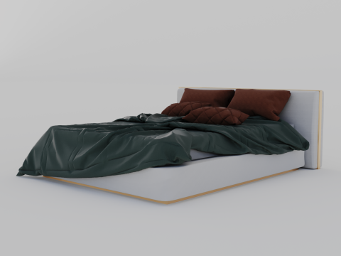 BedModel01 Modelo 3D