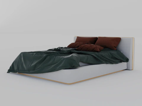 BedModel01 3D Model