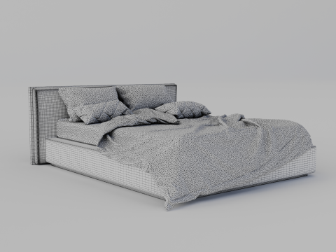 BedModel01 Modelo 3D