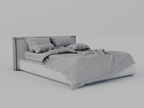 BedModel01 3D Model