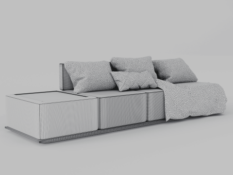 Sofa Model 01 3D Модель