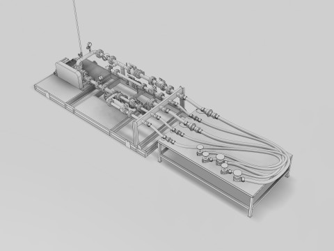 LPG TRANSFER MODULE 3D Model