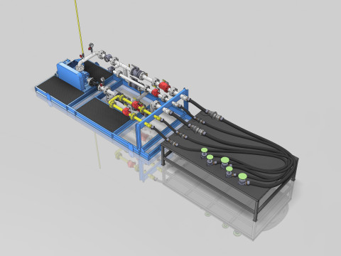LPG TRANSFER MODULE 3D Model