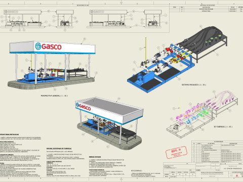 LPG TRANSFER MODULE 3D Model