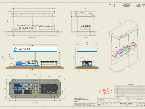 LPG TRANSFER MODULE 3D Model